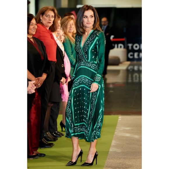 Sandro Dresses & Skirts - 🎀SOLD🎀Sandro Cactus Bandana Scarf Print Dress